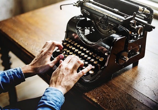 Máquina de escribir clásica